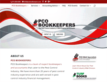 Tablet Screenshot of pcobookkeepers.com